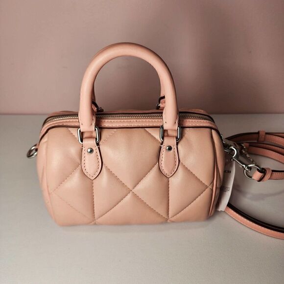 NWT Coach CJ524 Mini Rowan Crossbody With Puffy Diamond Quilting - Picture 4 of 6